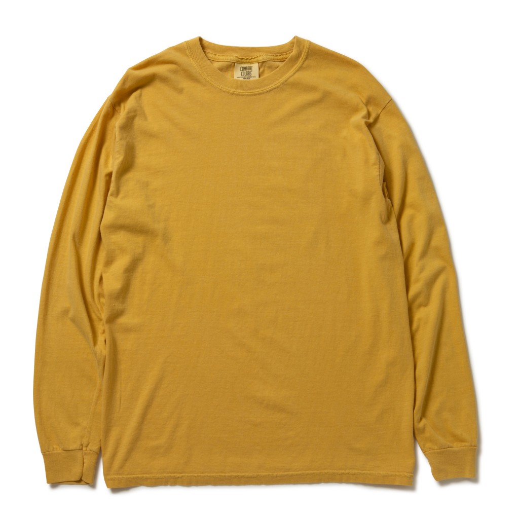 CC6014 Garment Dyed 6.1oz Long Sleeve Tee ※注意事項あり