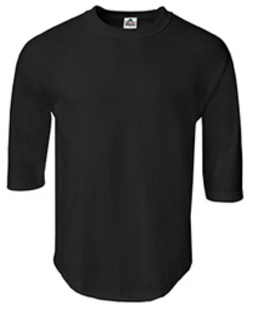 T1334 6oz 7分袖ラグランTシャツ