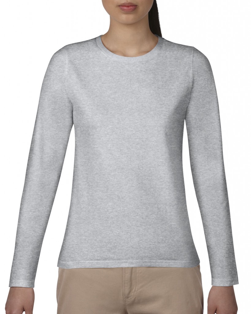 76400L レディース長袖Tシャツ Gildan® Japan Fit (レディース)
