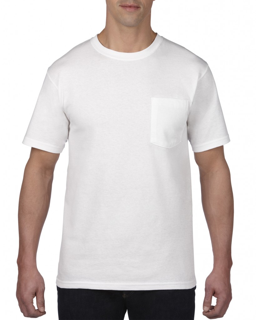 783 アダルト ミッドウエイト ポケットTシャツ アメリカンフィット