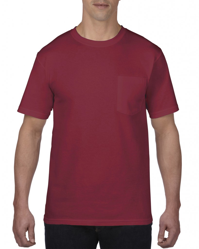 783 アダルト ミッドウエイト ポケットTシャツ アメリカンフィット