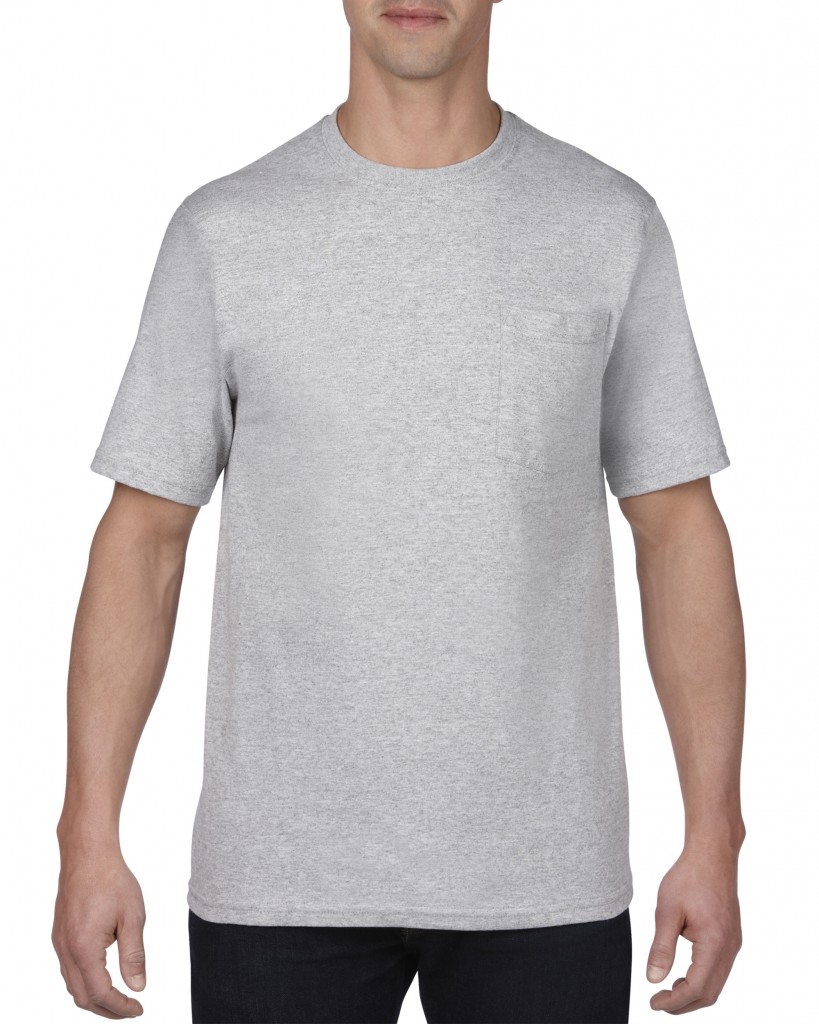 783 アダルト ミッドウエイト ポケットTシャツ アメリカンフィット