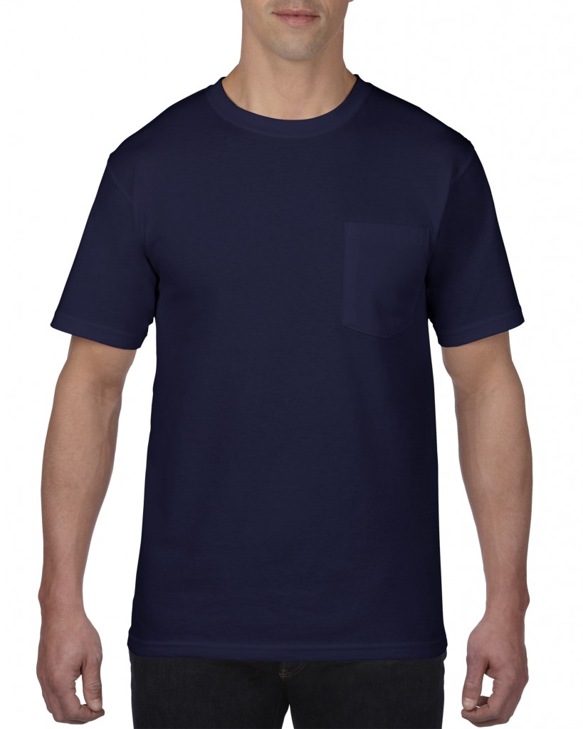 783 アダルト ミッドウエイト ポケットTシャツ アメリカンフィット