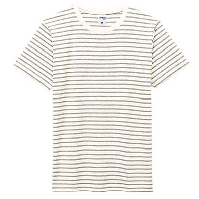 MS1141B 5.3オンス ユーロボーダーTシャツ