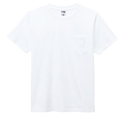 MS1141P 5.3オンス ユーロポケット付Tシャツ