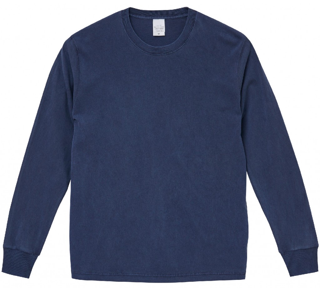 5021-01, 5.6オンス ピグメントダイ ロングスリーブ Tシャツ ※注意事項あり