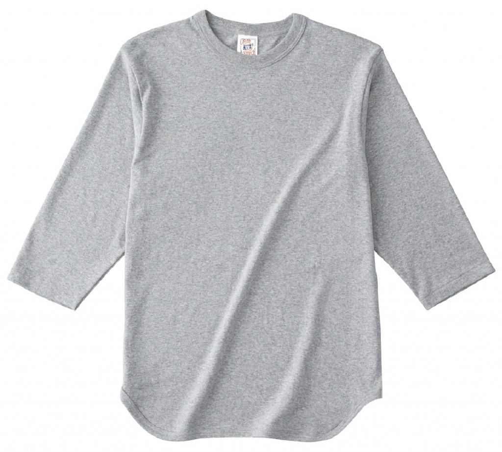 OE1230 オープンエンド 3/4スリーブ ベースボール Tシャツ(リブ無し)