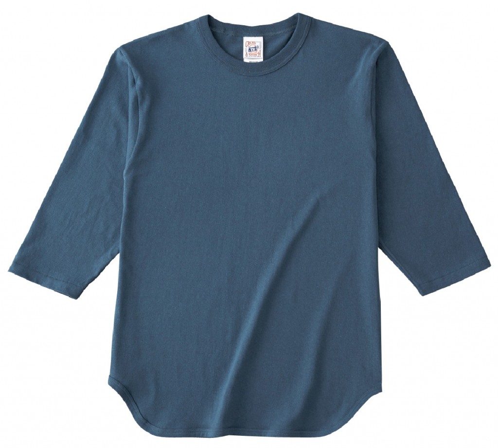 OE1230 オープンエンド 3/4スリーブ ベースボール Tシャツ(リブ無し)