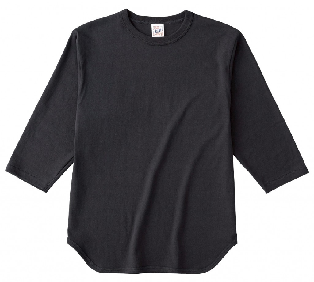 OE1230 オープンエンド 3/4スリーブ ベースボール Tシャツ(リブ無し)