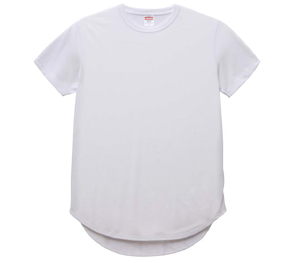 5602-01 6.5オンス ドライコットンタッチ ラウンドテール Tシャツ