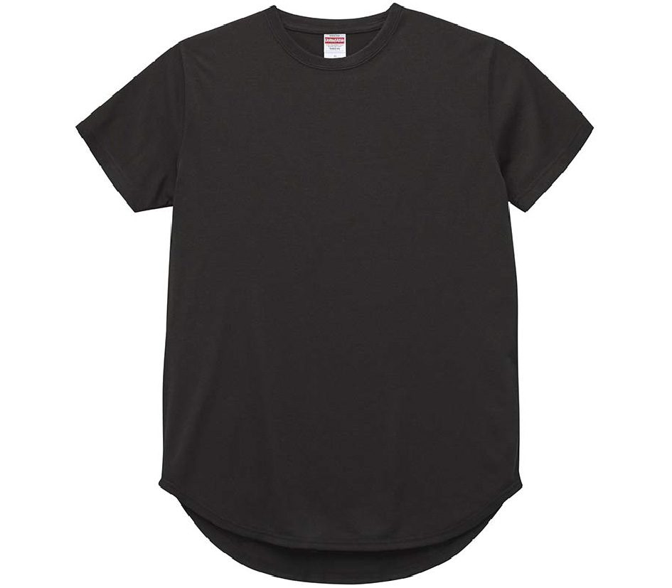 5602-01 6.5オンス ドライコットンタッチ ラウンドテール Tシャツ