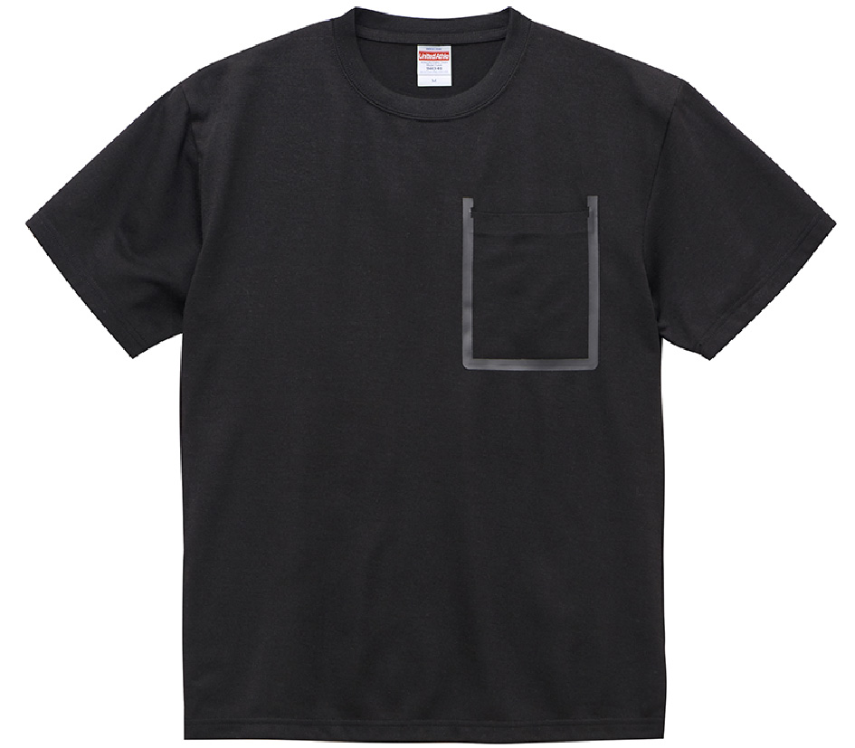 5603-01 6.5オンス ドライコットンタッチ Tシャツ(ポケット付)