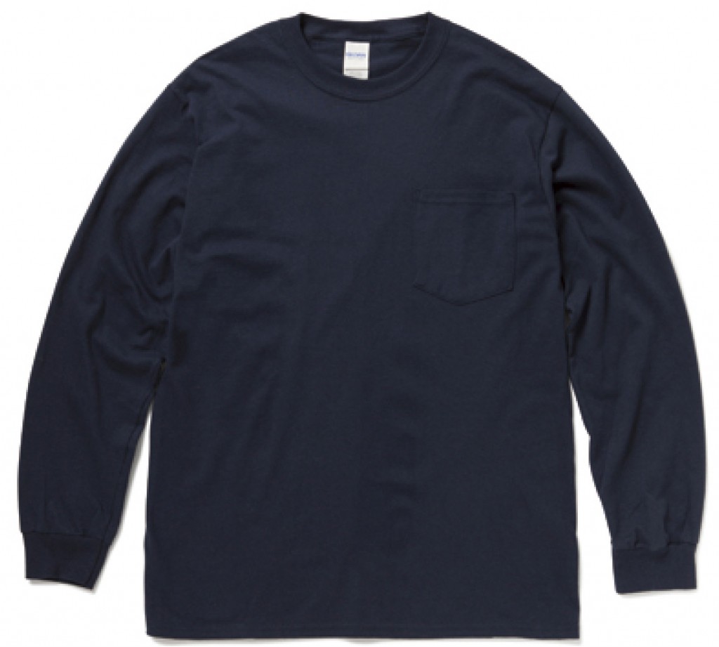 GIL2410 ウルトラコットン ロングスリーブTシャツ(ポケット付)