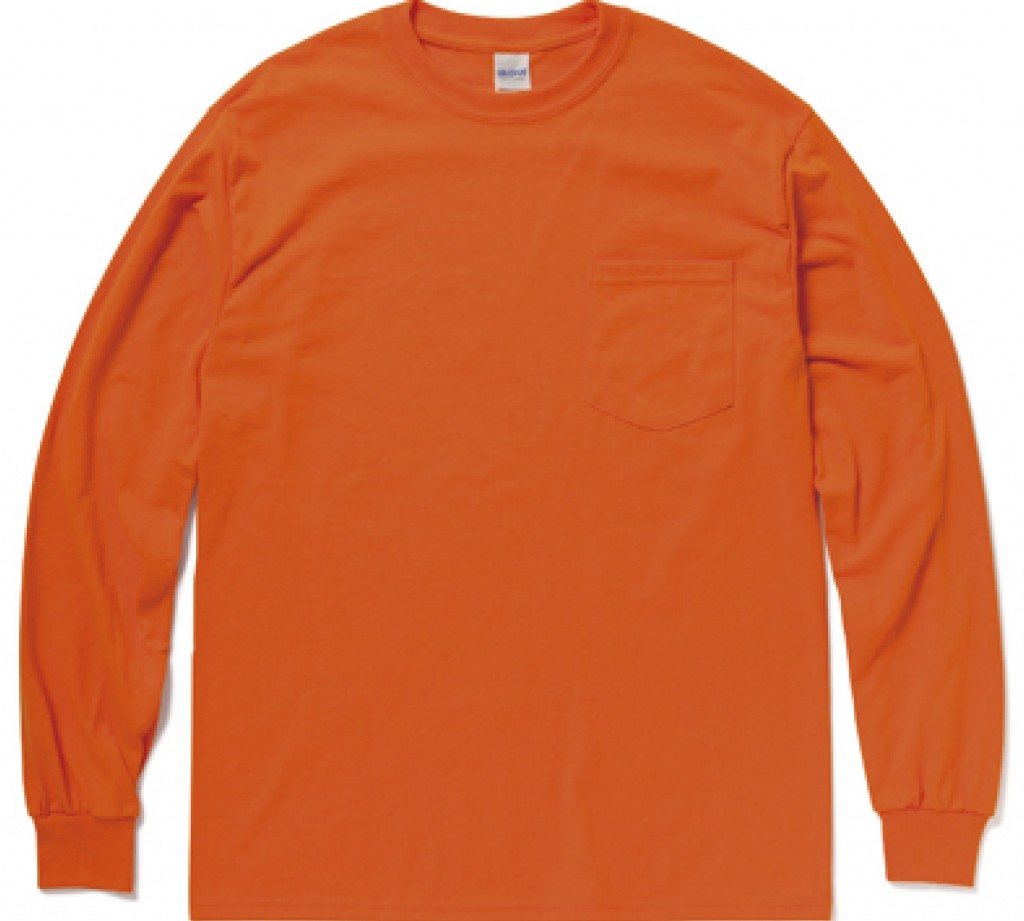 GIL2410 ウルトラコットン ロングスリーブTシャツ(ポケット付)