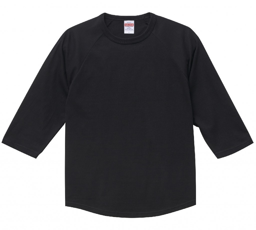 5045-01 5.6オンス ラグラン 3/4スリーブ Tシャツ