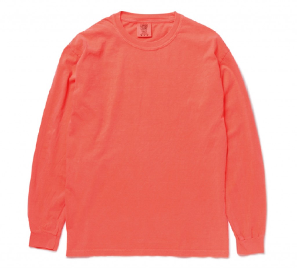 CC6014 Garment Dyed 6.1oz Long Sleeve Tee ※注意事項あり