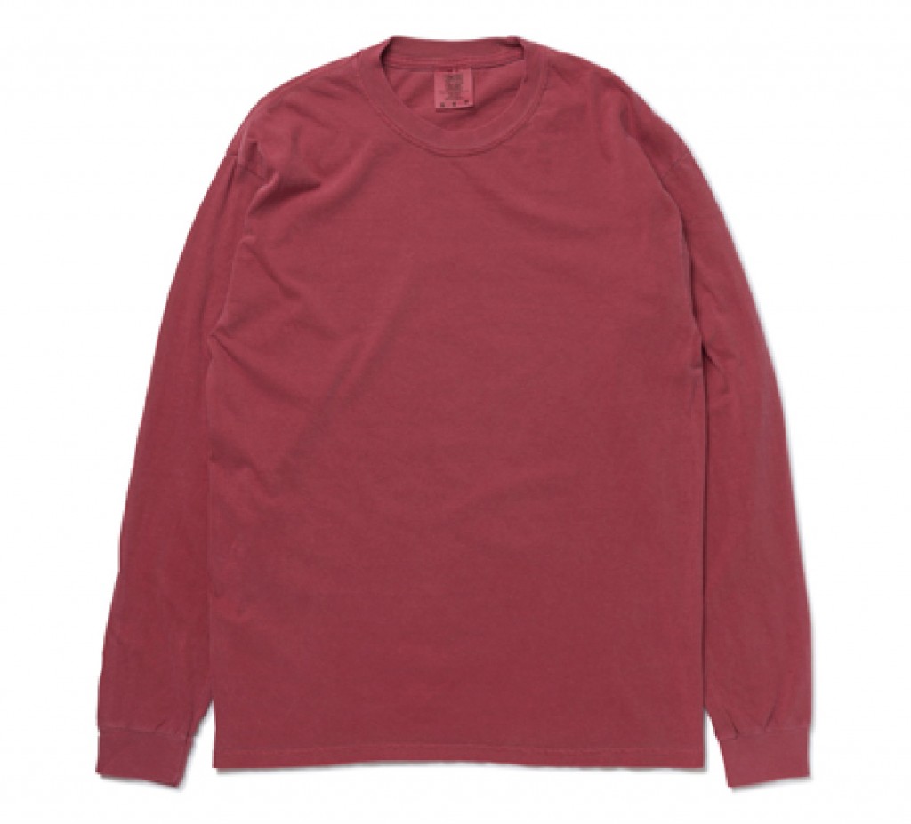 CC6014 Garment Dyed 6.1oz Long Sleeve Tee ※注意事項あり
