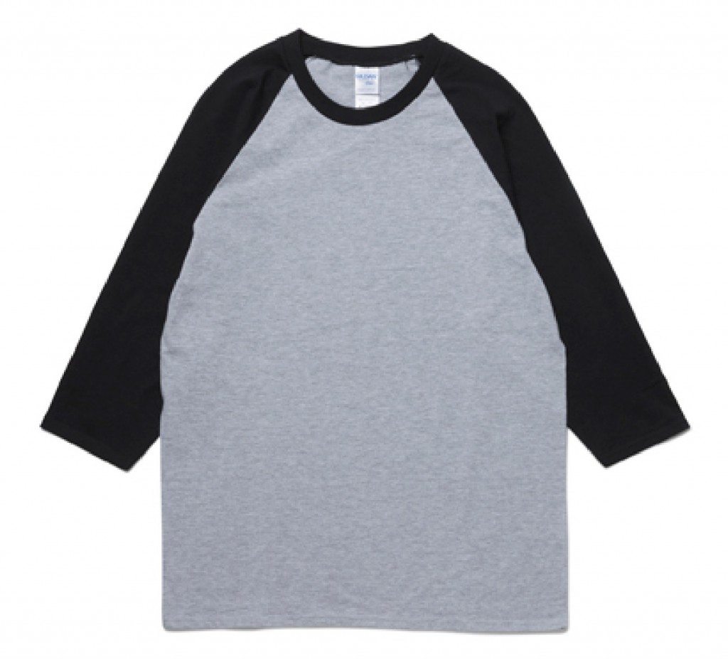 GIL76700 5.3oz 七分袖ラグランTシャツ