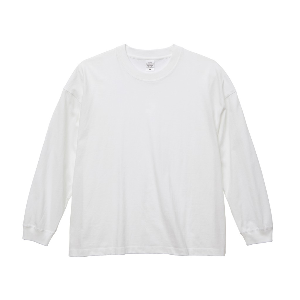 5019-01, 5.6オンス ビッグシルエットロングスリーブ Tシャツ